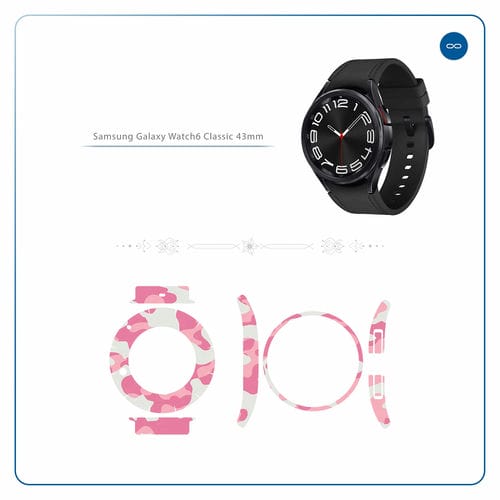 Samsung_Watch6 Classic 43mm_Army_Pink_2